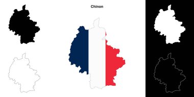 Chinon arrondissement ana hat haritası ayarlandı