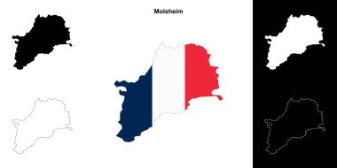 Molsheim arrondissement ana hat haritası seti