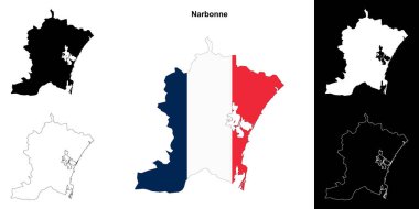 Narbonne arrondissement ana hat haritası ayarlandı