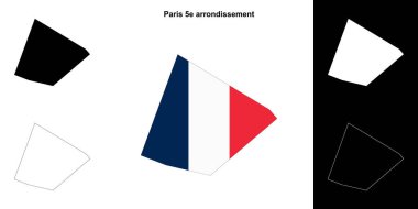 Paris 5e arrondissement sınır çizgisi haritası ayarlandı