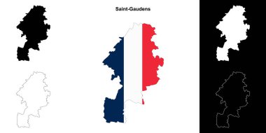 Saint-Gaudens arrondissement ana hat haritası ayarlandı