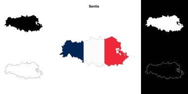 Senlis arrondissement ana hat haritası ayarlandı