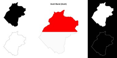 Aceh Barat boş ana hat haritası ayarlandı