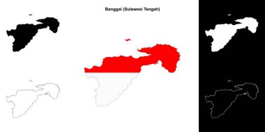 Banggai boş ana hat haritası seti