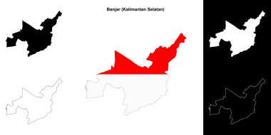 Banjar boş dış hat haritası ayarlandı