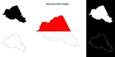 Banyumas boş ana hat haritası seti