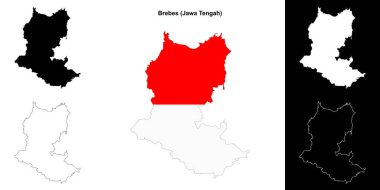 Boşluk çizgisi haritası seti