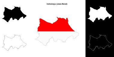 Indramayu boş ana hat haritası ayarlandı