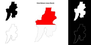 Kota Bekasi boş ana hat haritası ayarlandı