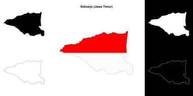 Sidoarjo boş dış hat haritası ayarlandı
