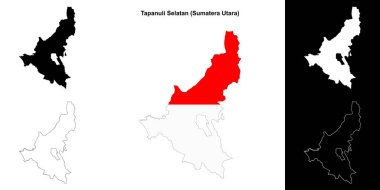 Tapanuli Selatan boş ana hat haritası ayarlandı