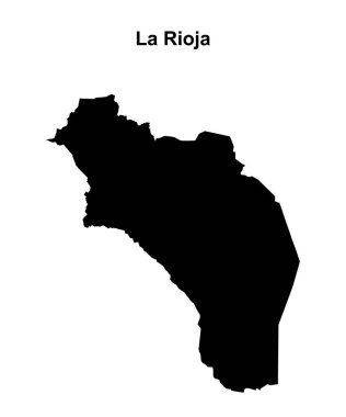 La Rioja ana hat haritası