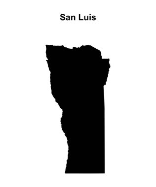 San Luis ana hat haritası