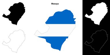 Masaya departmanı ana hat haritası ayarlandı