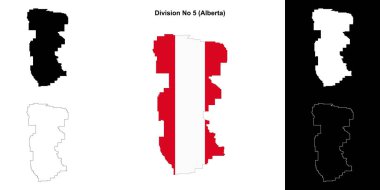 Bölüm No 5 (Alberta) ana hat haritası seti