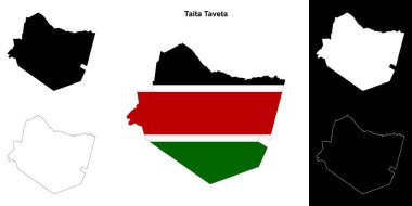 Taita Taveta ilçesinin ana hat haritası ayarlandı