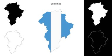 Guatemala departmanı ana hat haritası ayarlandı