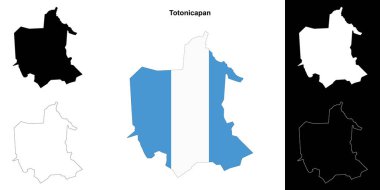 Totonicapan departmanı ana hat haritası ayarlandı