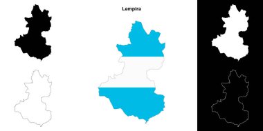 Lempira departmanı ana hat haritası ayarlandı
