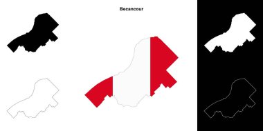 Becancour (Quebec) ana hat haritası seti