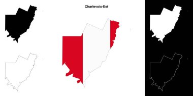 Charlevoix-Est (Quebec) ana hat haritası ayarlandı
