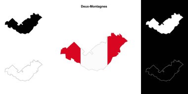 Deux-Montagnes (Quebec) ana hat haritası seti