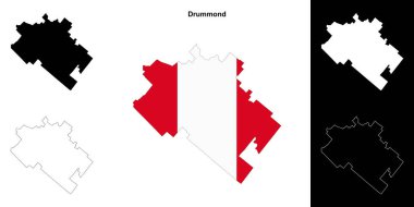 Drummond (Quebec) ana hat haritası seti