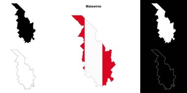 Matawinie (Quebec) ana hat haritası seti
