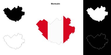 Montcalm (Quebec) ana hat haritası seti