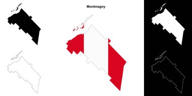 Montmagny (Quebec) ana hat haritası seti