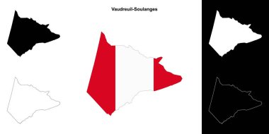 Vaudreuil-Soulanges (Quebec) ana hat haritası seti