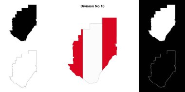 Bölüm No 16 (Saskatchewan) ana hat haritası ayarlandı