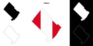 Halton (Ontario) ana hat haritası seti