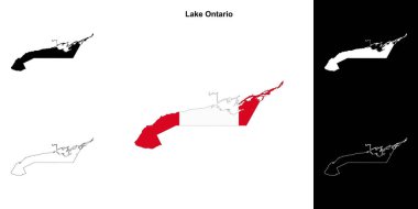 Ontario Gölü (Ontario) ana hat haritası ayarlandı