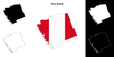 Parry Sound (Ontario) ana hat haritası ayarlandı