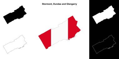 Stormont, Dundas ve Glengarry (Ontario) harita seti