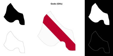 Godo (Gifu) ana hat haritası seti