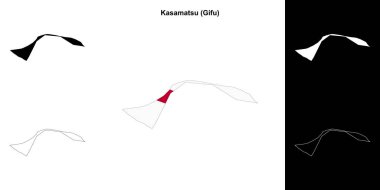 Kasamatsu (Gifu) ana hat haritası ayarlandı