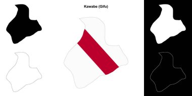 Kawabe (Gifu) ana hat haritası ayarlandı