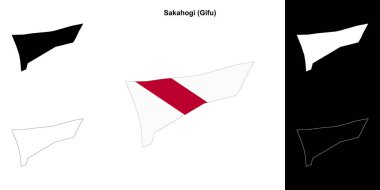 Sakahogi (Gifu) ana hat haritası ayarlandı