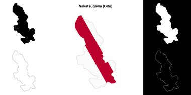 Nakatsugawa (Gifu) ana hat haritası ayarlandı