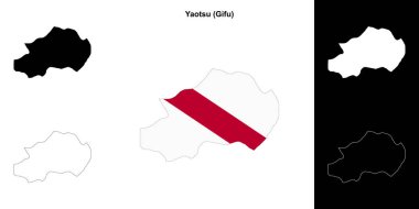 Yaotsu (Gifu) ana hat haritası ayarlandı