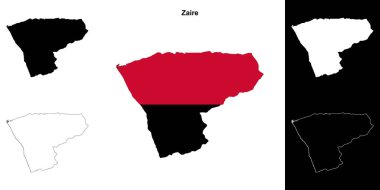 Zaire eyalet ana hat haritası ayarlandı