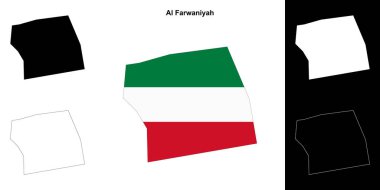 Al Farwaniyah Valiliği ana hat haritası ayarlandı