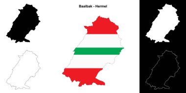 Baalbak - Hermel Valiliği ana hat haritası belirlendi