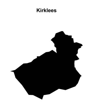 Kirklees boş ana hat haritası