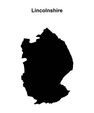 Hughnshire boş ana hat haritası