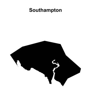 Southampton boş ana hat haritası