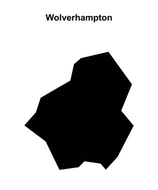 Wolverhampton boş ana hat haritası