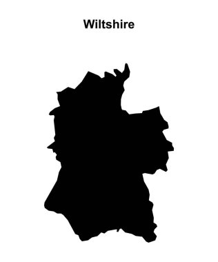 Wiltshire boş ana hat haritası